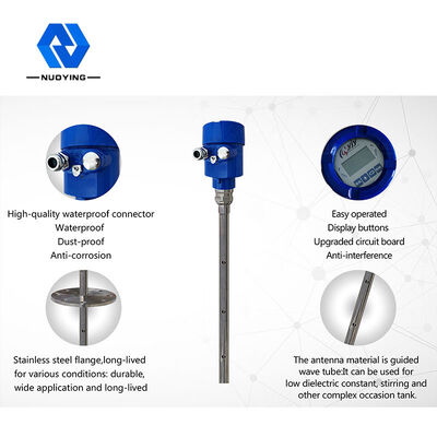 Купить NYRD704 Коаксиальный зонд 1,8 ГГц Волноводный радарный уровнемер для жидкостей с дальностью действия 6 м/15 м и стержневой антенной online manufacture