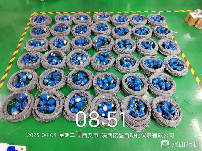 Bluetooth NYRD-901 Промышленный передатчик радиолокационного уровня 80 ГГц 4-20mA Выход для жидкой алюминиевой нитки Установка 1