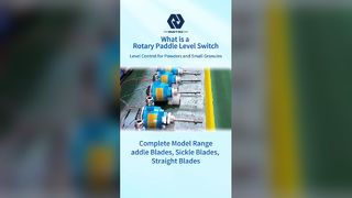 Высокотемпературный поворотный лопастной переключатель уровня