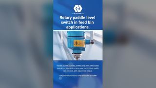 Применение поворотных лопастных переключателей уровня